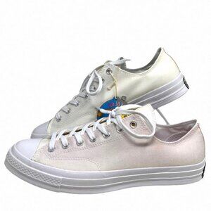 Converse Chuck 70 OX Low Top Shoes Men Size White 166599C Sneakers Skate Canvas